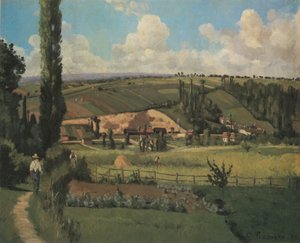 Paesaggio ai Pâtis, Pontoise da Camille Jacob Pissarro